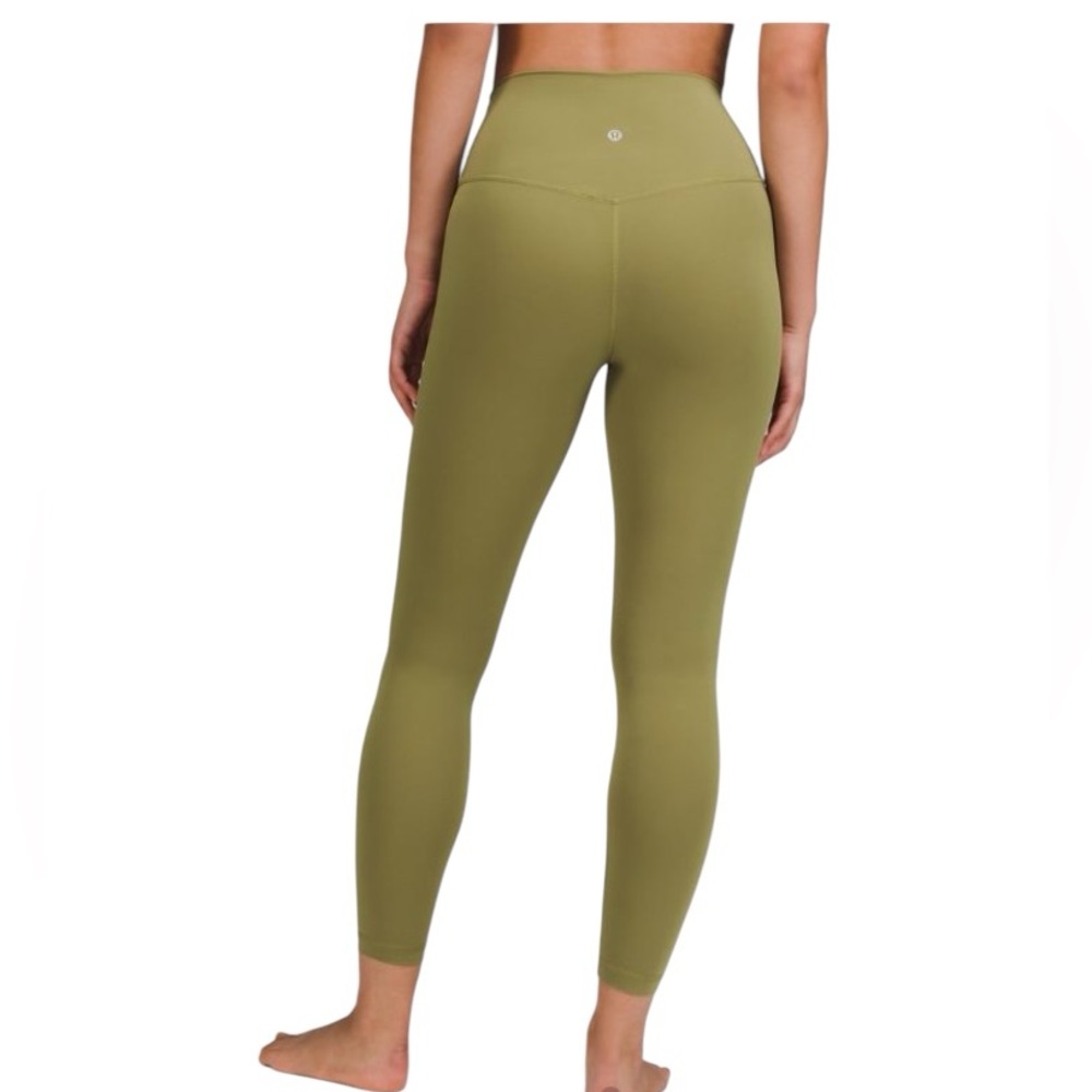 LULULEMON Align High Rise Leggings in Bronze Green - Picture 2 of 5